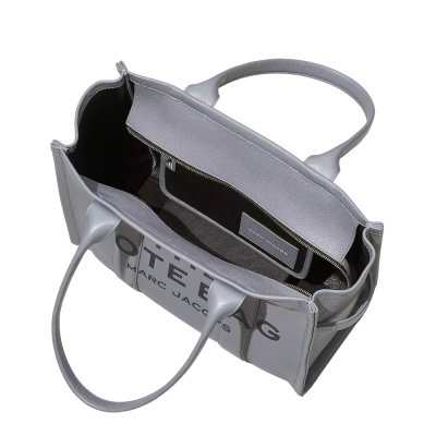 THE LEATHER LARGE TOTE BAG